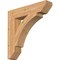 Ekena Millwork Thorton Slat Smooth Bracket, Western Red Cedar, 5 1/2"W x 28"D x 28"H BKT06X28X28THR06SWR - alternate 1
